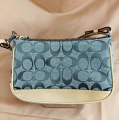 COACH コーチ 6094 シグネチャー アクセサリーポーチ ワンショルダー