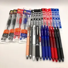 ぺんてる ENERGEL他 ボールペン16本（限定コハレあり）リフィル10本のサムネイル