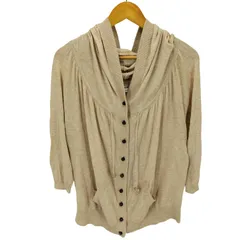 ツモリチサト TSUMORI CHISATO メタルボタン ハイゲージ コットン ニット パーカー  レディース JPN：2 のサムネイル