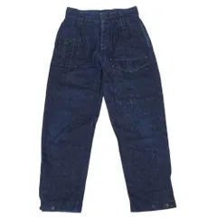 Nigel Cabourn ナイジェルケーボン 8010-15-0400 BRITISH ARMY PANT DENIM ブリティッシュアーミーパンツ コットンリネンデニム インディゴブルー系 30【中古】のサムネイル