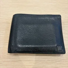 ダンヒル dunhill 二つ折り財布 レザーブラック 小銭入れあり メンズウォレットのサムネイル