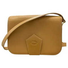 ロンシャン LONGCHAMP ショルダーバッグ  ヴィンテージ レザー イエロー キングラム[01]のサムネイル