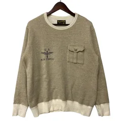 【中古品】 The REAL McCOY'S ザリアルマッコイズ U.S AIR FORCE MILITARY POCKET SWEATSHIRT ミリタリー ポケット スウェットシャツ 【145-260527-as-34-izu】のサムネイル
