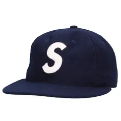 シュプリーム ×エベッツ・フィールド  23SS  Ebbets S Logo Fitted 6-Panel Cap Sロゴキャップ メンズ 7.375のサムネイル