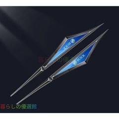 대인기 뷰익 심청색/블루 펜더 사이드 엠블럼 금속제 스티커 2장 세트 데칼 양면 테이프 차용 액세서리 cbjshz509
