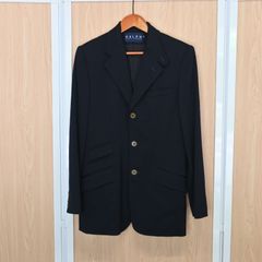 RALPH LAUREN（ラルフローレン） 3ボタン ウール テーラードジャケット 濃紺　11