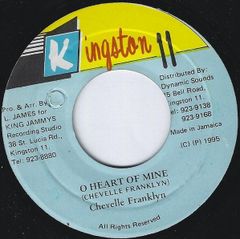7” Chevelle Franklyn O Heart Of Mine NONE Kingston 11 /00080