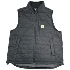 Carhartt カーハート 中綿 ギリアムベスト アウター ブラック(メンズ L)中古 古着 Y7644のサムネイル