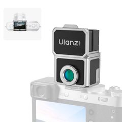 Ulanzi VF01 허리 레벨 파인더 카메라 용 뷰 파인더 콜드 슈 탑재 촬영 액세서리 35/50mm 초단 28mm 초점 거리 고투과성 광학 렌즈 알루미늄제 Nikon/Fujifilm/Ricoh/Sony/Canon ...