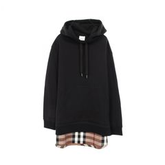 ☆Burberry バーバリー パーカー ノバチェック エルボーパッチ