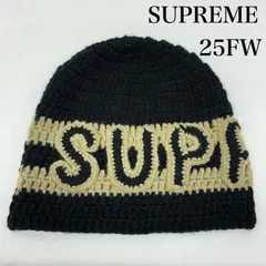 シュプリーム 25FW Crochet Logo Beanie クロシェ ロゴ ビーニー メンズ - ISItems【USED】【古着】【中古】50165207のサムネイル