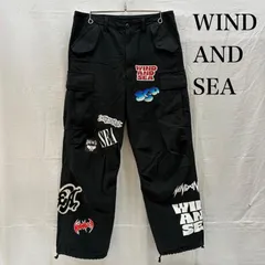 ウィンダンシー BAND FIELD PANTS グラフィック プリント ワッペン 6P カーゴパンツ メンズ M ISItems【USED】【古着】【中古】50165228のサムネイル