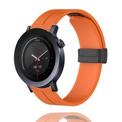 [MELEJIA] For CMF by Nothing Watch 3 Pro/CMF by Nothing Watch Pro 2 バンド 交換ベルト マグネットクラスプ 替えベルト シリコン製 長さ調節 柔軟 軽量 防水 通気 取り付け簡単 ( ...