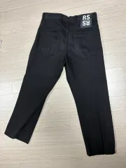 RAF SIMONS ラフ シモンズ クロップド ブラック デニム 30 サイズのサムネイル