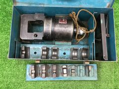 【中古動作品】IZUMI 泉精器 油圧圧着ヘッド  　パンチャー　12号S●アクトツール富山店●N福