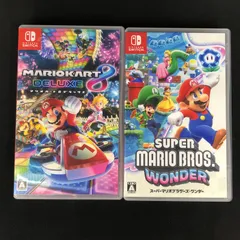中古 Switch マリオカート8 マリオブラザーズワンダー セットのサムネイル