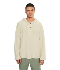 オニール メンズ アウター パーカー・スウェット Oneill Bavaro Solid Poncho Light Khaki カーキのサムネイル