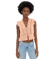 フリーピープル レディース トップス シャツ Free People Day Dreamer Topeachie Pieのサムネイル