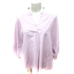 ストラ Stola. シャツ ブラウス スキッパーカラー 長袖 38 ラベンダー /RTのサムネイル