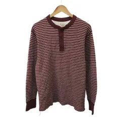 エルエルビーン L.L.BEAN トレーナー M 赤 レッド ボーダー柄 長袖 /RN ■ECB007のサムネイル