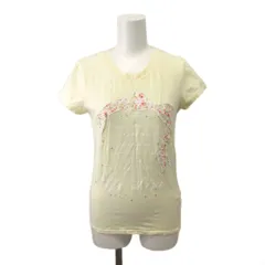 リズリサ LIZ LISA Tシャツ カットソー 黄 イエロー 花柄リボン 半袖 プリント トップス /YU ■ECB007のサムネイル