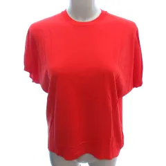 ボディードレッシング BODY DRESSING ニット カットソー クルーネック ドルマンスリーブ 五分袖 38 M 赤 レッド /AUのサムネイル