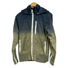 AVIREX(アビレックス) ブルゾン サイズM レディース ネイビー×カーキ ジップアップ/春・秋物/VARSITY