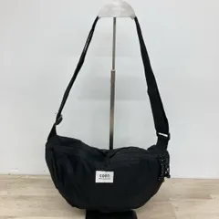 美品 coen/コーエン ショルダーバッグ ブラック 黒 三日月型 ハーフムーン カバン/鞄 メンズ/レディース[OX03667]のサムネイル