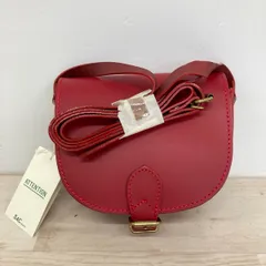 未使用 SAC/サック ショルダーバッグ レッド 赤 レザー/皮革製品 タグ付き フラップ ミニバッグ レディース[OX03670]のサムネイル