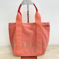 TOCCA/トッカ キャンバス トートバッグ ピンク系 ラメロゴ 王冠刺繍 ハンドバッグ レディース[OB04491]のサムネイル