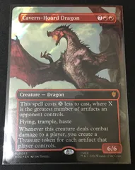 MTG 洞窟に宝蓄えしドラゴン / Cavern-Hoard Dragon ボーダーレス