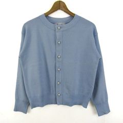 ロペピクニック カーディガン 長袖 ブランド トップス レディース 38サイズ ブルー ROPE PICNIC 【中古】