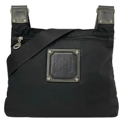 LONGCHAMP(ロンシャン) ショルダーバッグ美品  - 黒 斜めがけ レザーのサムネイル