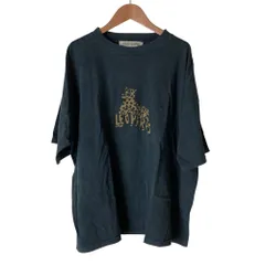 美品 25SS REMI RELIEF レミレリーフ カオス別注 リサイクルTシャツ サイズF ブラック レディース 古着 中古 USEDのサムネイル