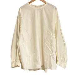 良品 yori ヨリ バックギャザーワイドナイロンブラウス YR2221-019SP サイズF イエロー レディース 古着 中古 USEDのサムネイル