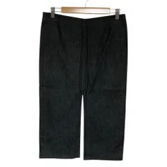 美品 GUCCI グッチ トムフォード期 スリット デニムタイトスカート サイズ42 グレー レディース 古着 中古 USEDのサムネイル