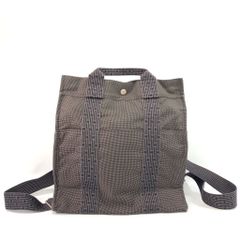 HERMES エルメス エールライン アドMM 2way リュック バックパック ハンドバッグ トートバッグ 廃版モデル グレー レディース _201