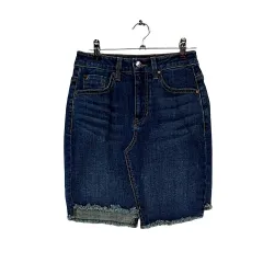 GUESS レディース ヴィンテージ スリムフィット デニムスカート 24 インディゴデニム 未使用 28454のサムネイル