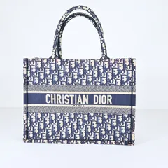 M12 Christian Dior Book Tote バッグ ミディアム トワル ドゥ ジュイ リバース エンブロイダリー 現状品のサムネイル