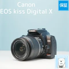 Canon EOS kiss Digital X 一眼レフ スマホ転送OK フルセット シロクマカメラ a7209のサムネイル