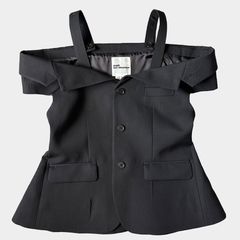 NOIRは KEI NINOMIYA ノワールケイニノミヤ 2025AW オフショルダー 