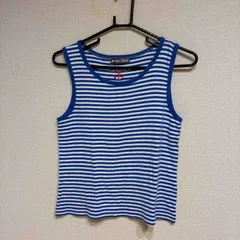 NAF NAF タンクトップ ブルー×ホワイトのサムネイル