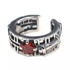 [중고]은제품·반지·액세서리(캐릭터) 오키타 소오 모티프 이어 커프 [은혼 THE FINAL Limited Shop in 마루이]