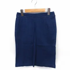 ビーミングバイビームス B:MING LIFE STORE by BEAMS スカート デニム タイト ひざ丈 ジップ S ブルー 青 /FT28のサムネイル