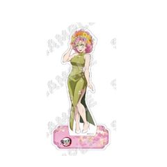 [중국 한정]귀멸의 칼날 무한성편 신역시리즈 감노지 밀리 아크릴스탠드 악스타 중국 한정 상품 한정 의상 단품