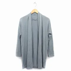 N.Natural Beauty Basic N.ナチュラルビューティーベーシック ニット トッパー カーディガン 長袖 無地 シンプル M ライトグレー 灰 /HT11のサムネイル