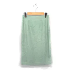 N.Natural Beauty Basic N.ナチュラルビューティーベーシック タイト ナロー スカート ロング 薄手 M 緑 グリーン /TT31のサムネイル