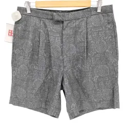 ビームスプラス BEAMS＋ トロピカルウール バティックプリント ワイドショーツ メンズ JPN：L のサムネイル