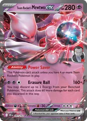 ポケカ　ロケット団のミュウツーex　Team Rocket's Mewtwo ex　英語版　海外版　081/182のサムネイル