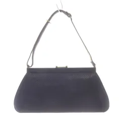 クロエ CHLOE パイソン型押し ショルダーバッグ 紺 ネイビーのサムネイル